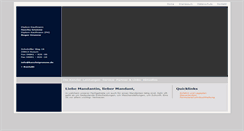 Desktop Screenshot of kanzleigrunow.de